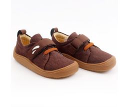 OUTLET Pantofi vegani HARLEQUIN - Walnut 19-23 EU