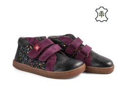 Semi-ghete barefoot FIREFLY - Purple - semiboots- Tikki Shoes