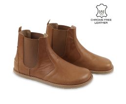 Ghete Chelsea barefoot LUNA - Camel