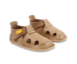 Barefoot sandals NIDO - Cappuccino / sandale barefoot Nido